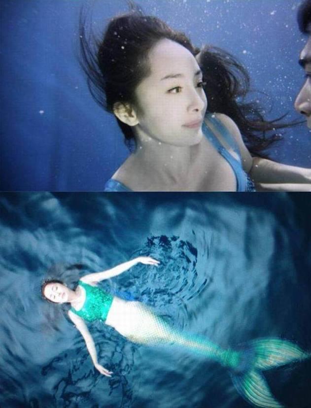 美人魚女演員的魅力傳奇，美麗與神秘的永恒印記