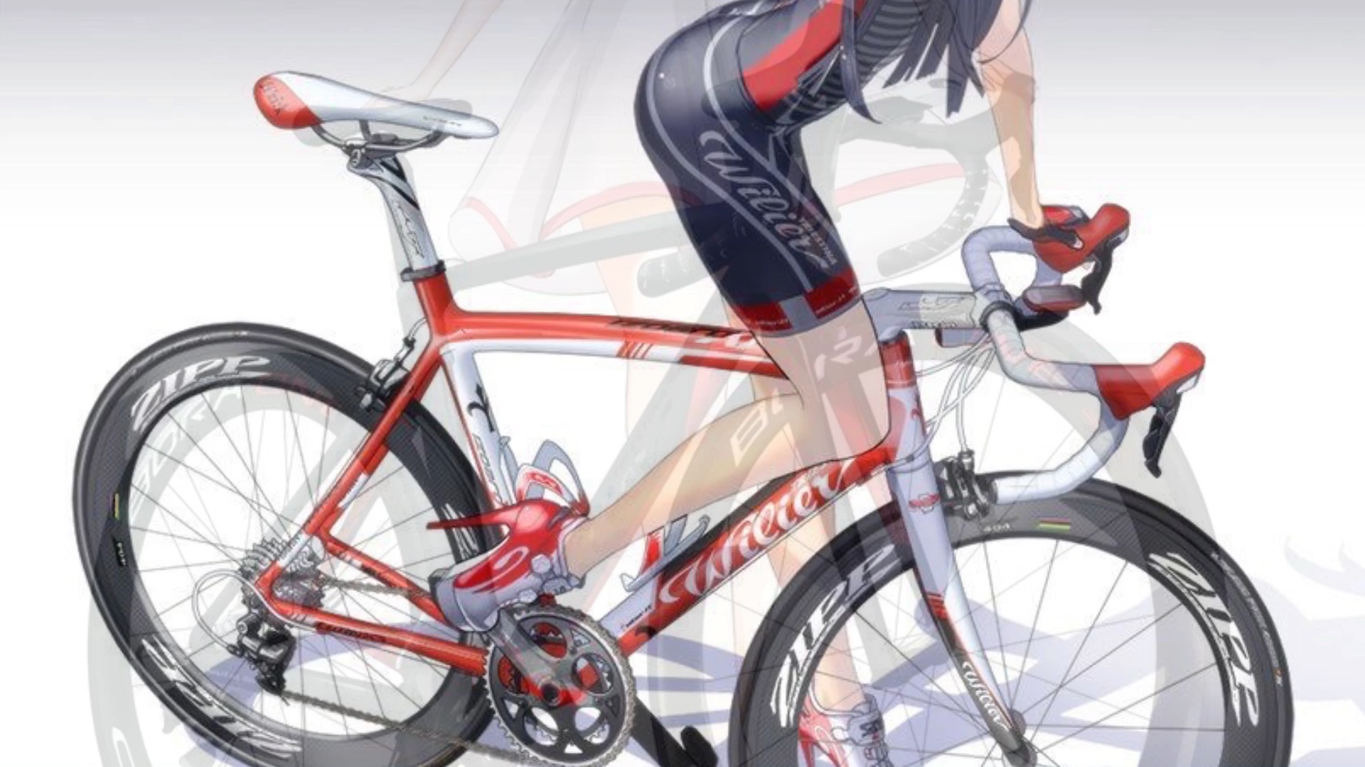 公路車動漫，高科技騎行之旅的震撼體驗