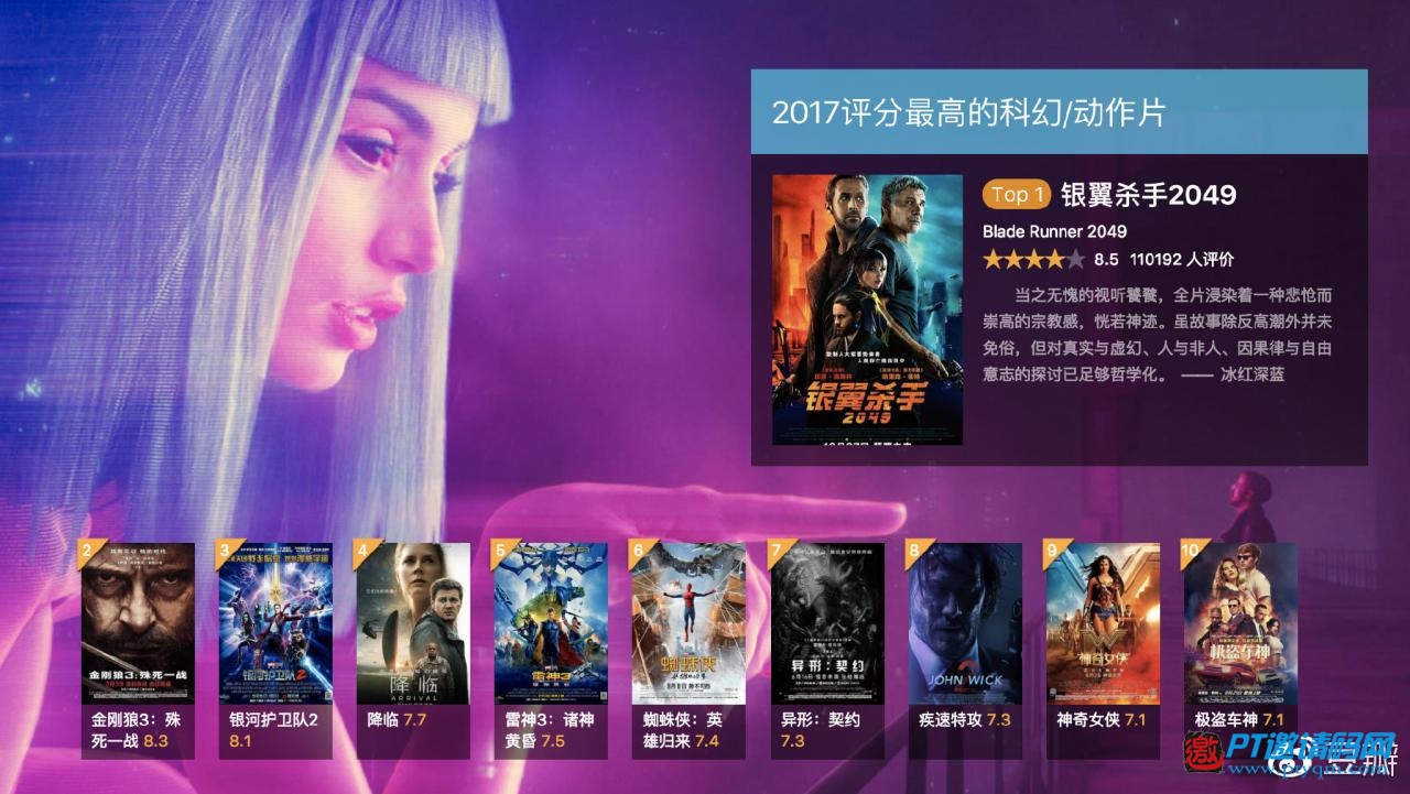 2017年度熱門影院盤點，與自然美景共赴一場視覺盛宴