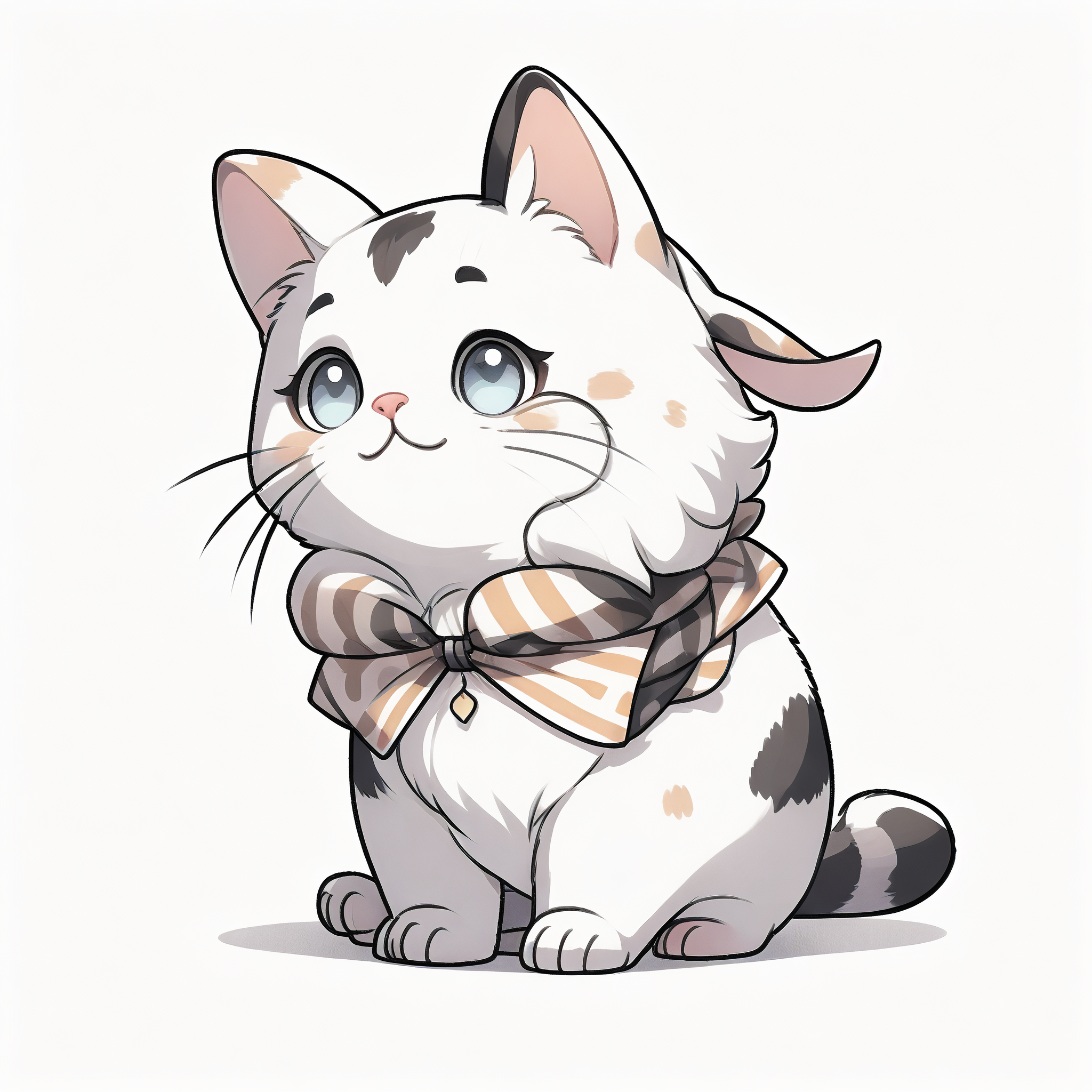 貓的動漫頭像，溫馨日常趣事中的小貓咪