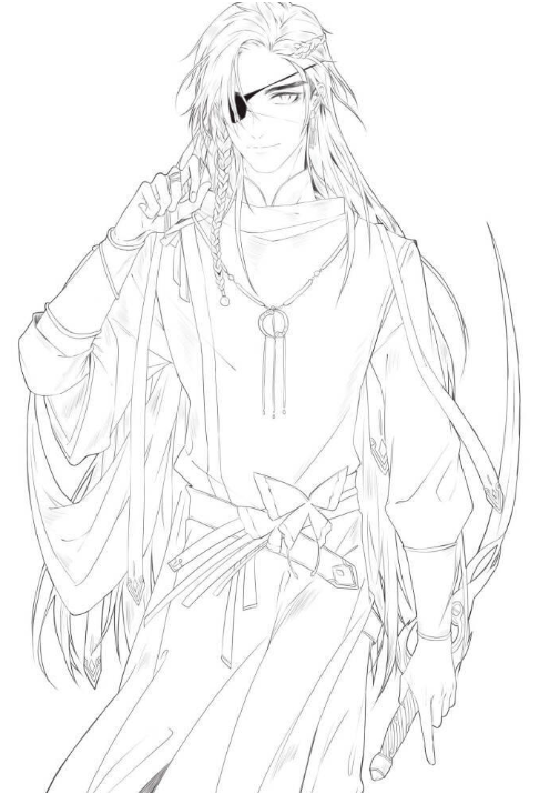 手繪動(dòng)漫人物線稿，一筆一畫的自信與成就之路