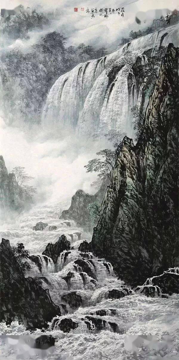 曾剛最新山水作品,曾剛最新山水作品，驚艷心靈的藝術(shù)之旅