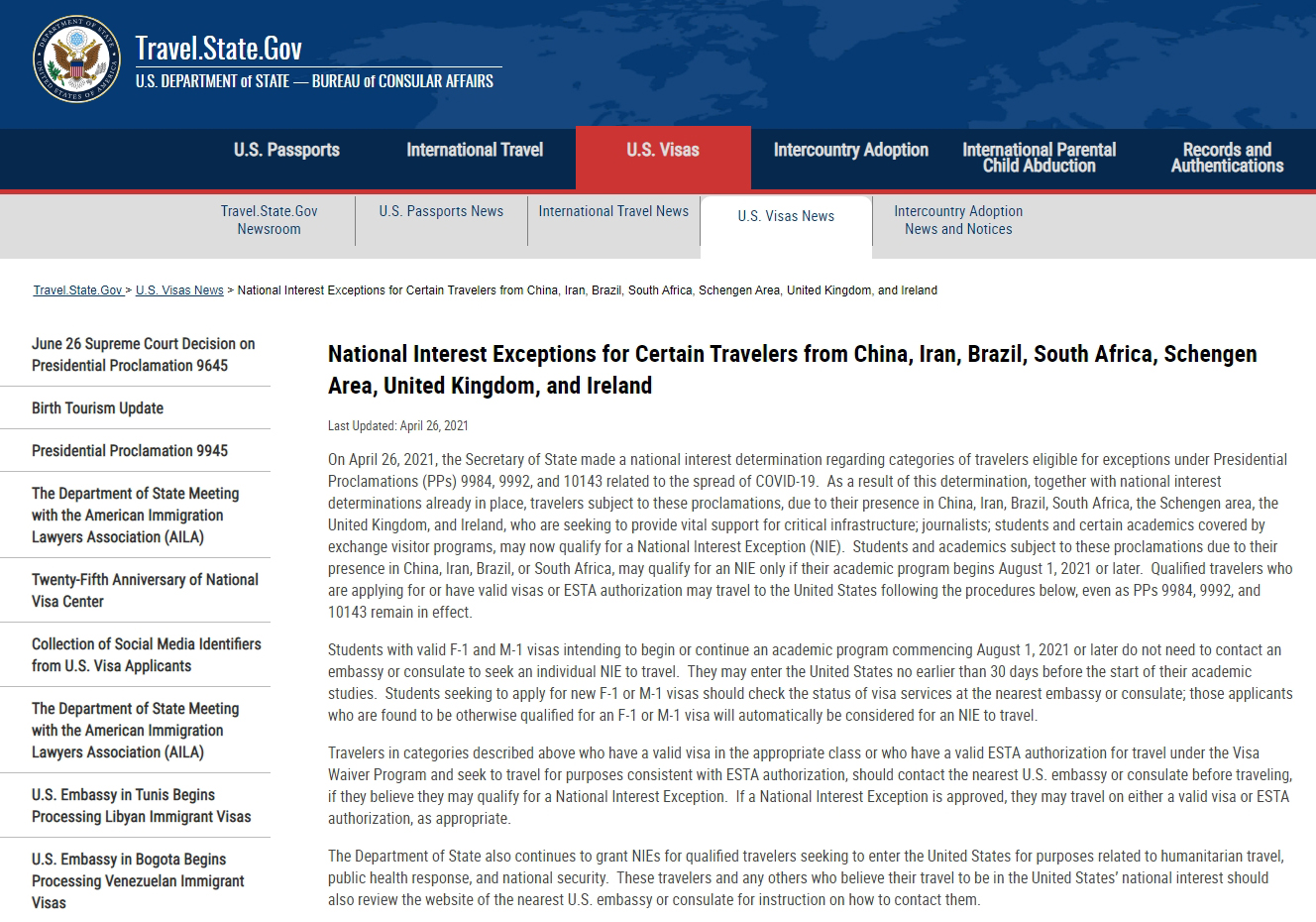 美國最新禁令后，自然探索之旅正當(dāng)時(shí)！