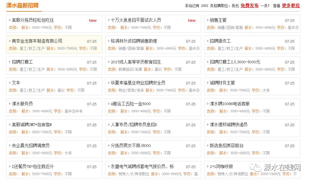 溧水最新招工信息匯總，崗位大揭秘????