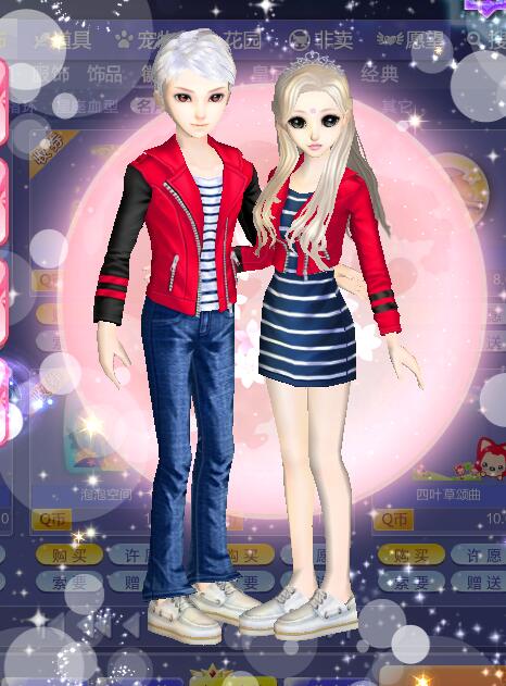 炫舞最新情侶裝搭配，小巷中的隱秘時尚殿堂展示浪漫風(fēng)采